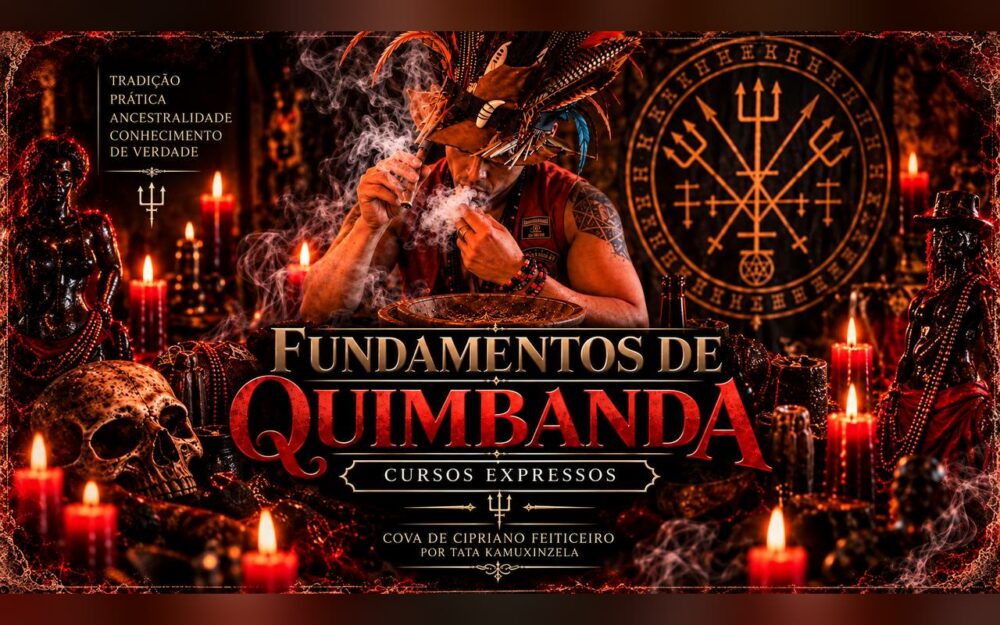 Capa do curso Fundamentos de Quimbanda, parte 1