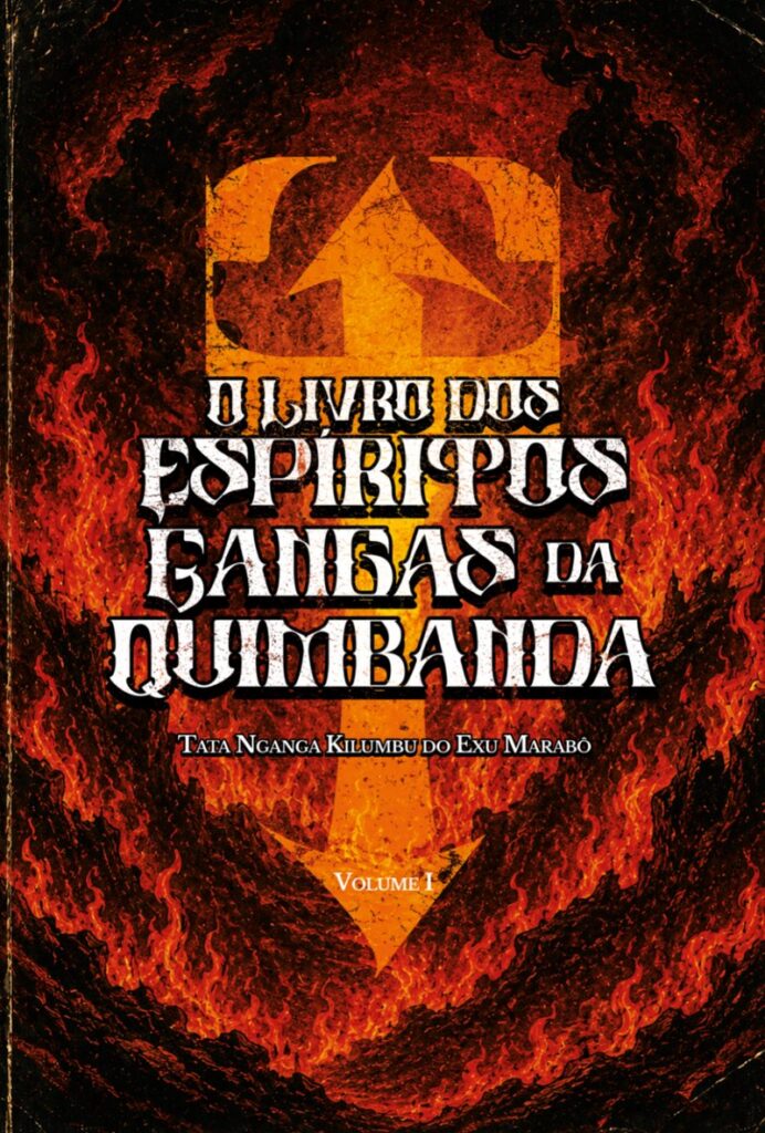 Capa do livro O Livro dos Espíritos Gangas da Quimbanda, Vol. I