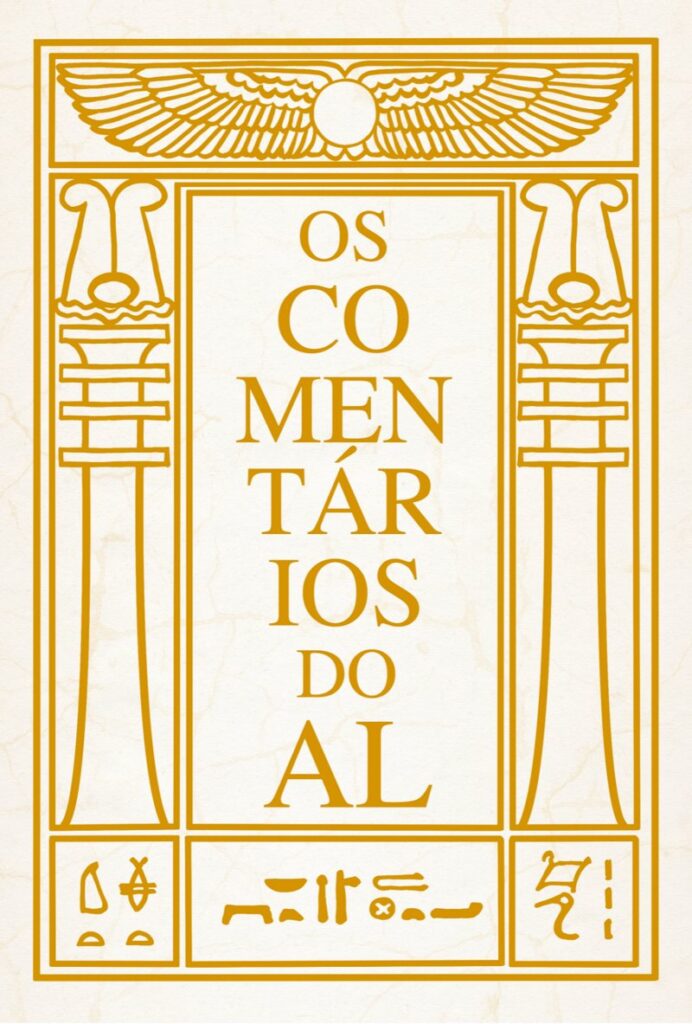 Capa do livro Os Comentários do AL, Tomo I